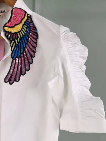 Angel Ruffle Dress