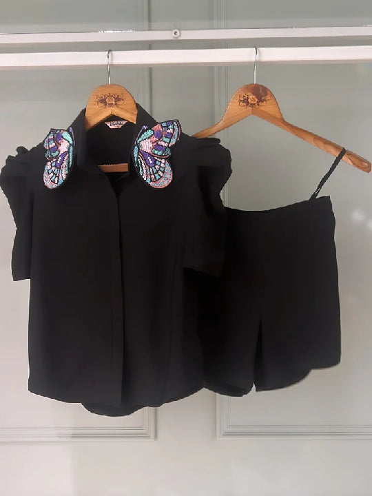 Butterfly Puff co-ord set (Volvo)