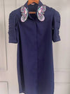 Butterfly Ruched Dress