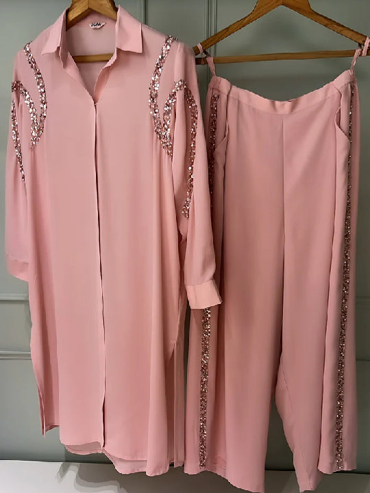 Celestial Indo Western Co-ord set
