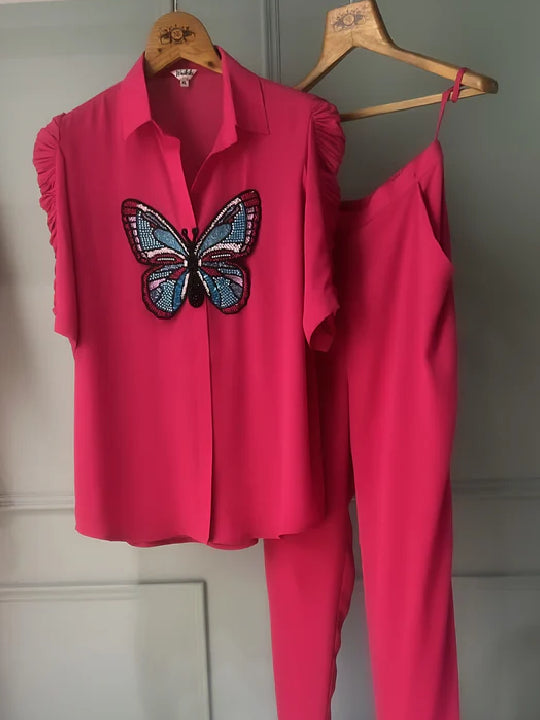 Colour way Butterfly co-ord set