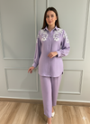 Lavender Mist Embroidered Set