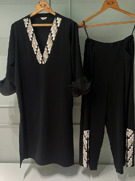Geometric Luxe co-ord set