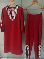 Geometric Luxe co-ord set