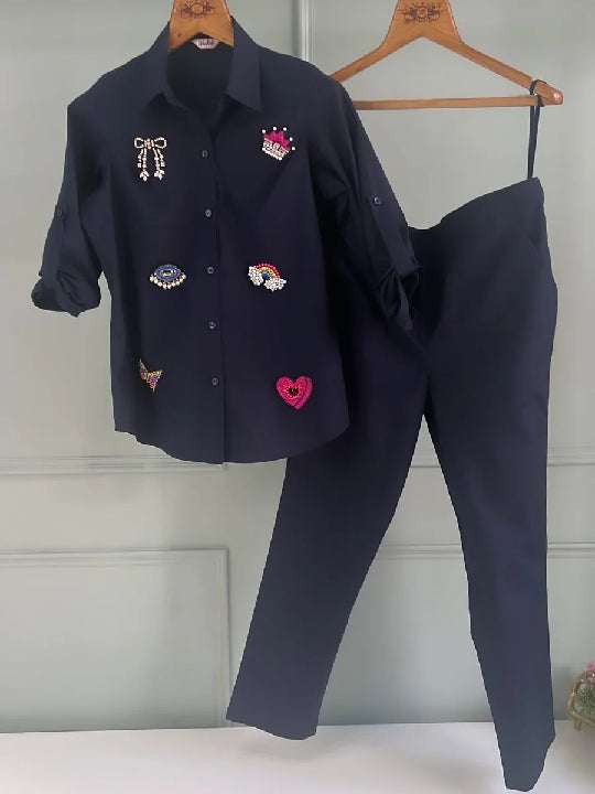 Motif Mania Pant co-ord set