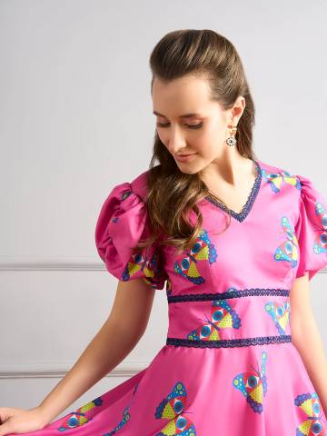Mystic Flutter Dress