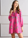 Mystic Flutter Shirt Dress