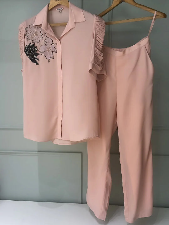 Pastel Fleur Bloom Co-ord set