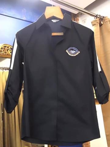 Piping Evil Eye Shirt