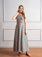Plume Fusion Maxi Dress