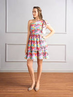 Prism Cascade Dress