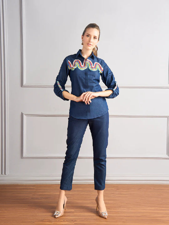 Rainbow Cascade Co-ord set