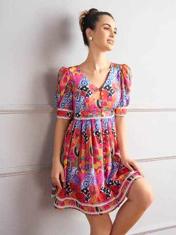 Vivid Mirage Dress