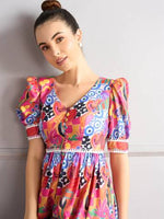 Vivid Mirage Dress