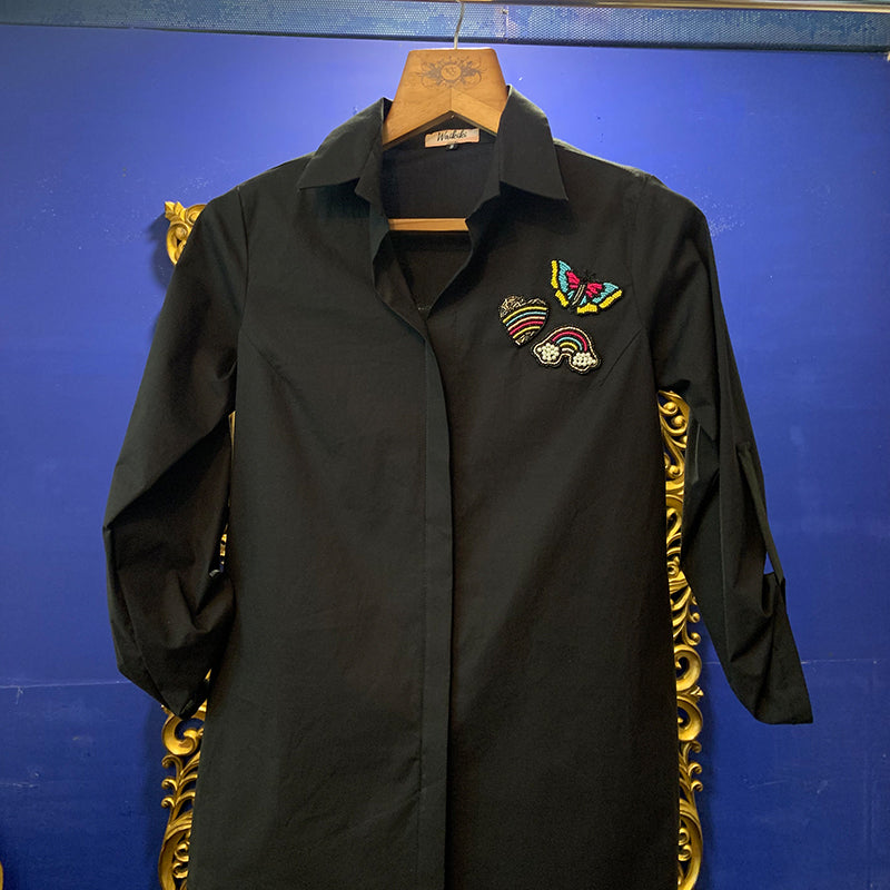 Three Motif Shirt